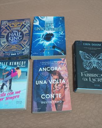 5 LIBRI DI NARRATIVA TITOLI NELLA DESCRIZIONE