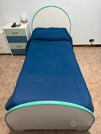 Letto singolo (Materasso + Giroletto)