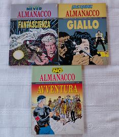 Almanacchi N.1 Nick Raider,Nathan Never,Mister No