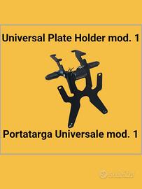 PORTATARGA MOTO REGOLABILE TIPO 1