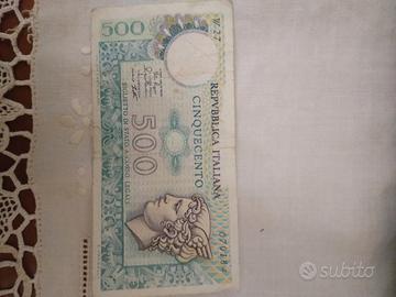 500 lire italiane 