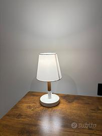 Set di lampade in legno massello
