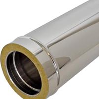 Tubo Coibentato L1000 mm Doppia Parete CERTIFICATO