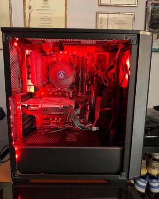 PC GAMING INTEL i5 / GTX – Rosso Fiammante