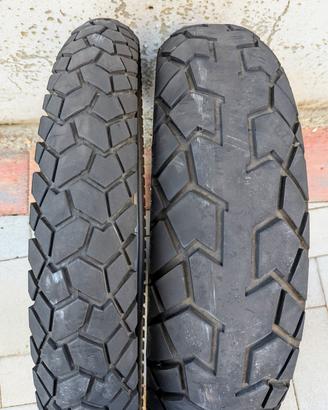 coppia pneumatici moto CONTINENTAL TKC 70