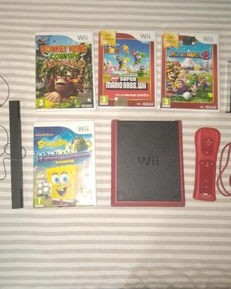 Wii Mini con Giochi, Joystick e Cavi