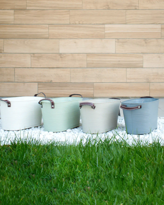 FIORIERA OVALE in 4 colorazioni differenti