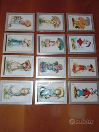 Set di 12 quadretti vintage 