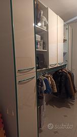 Armadio a ponte cameretta