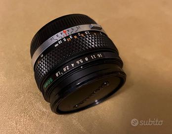 Obiettivo Olympus Zuiko 50mm f1.8