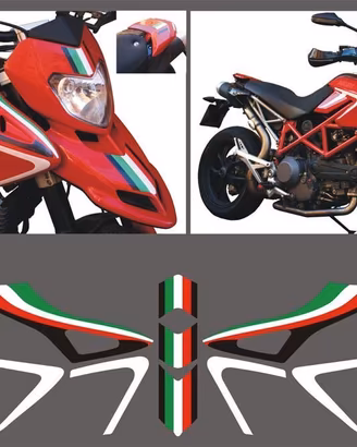 Adesivi convogliatori compatibili con Ducati Hyper