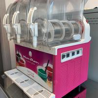 Granitore 3 campane piu mobile acciaio con ruote