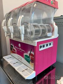 Granitore 3 campane piu mobile acciaio con ruote