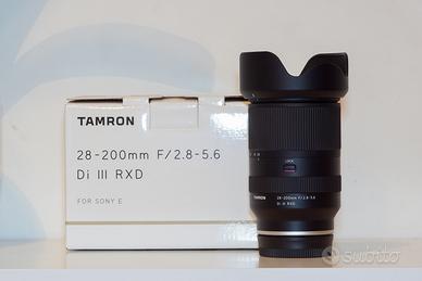 Tamron 28-200mm F/2.8-5.6 Di III RXD per Sony E
