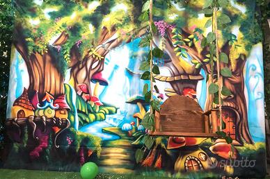 scenografia  di carnevale