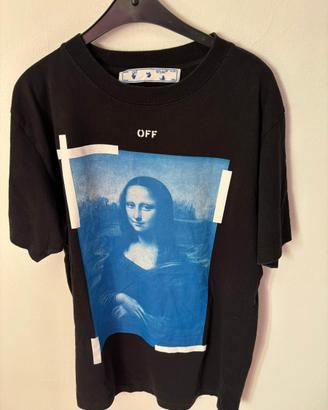 T-shirt Off-White x Mona lisa