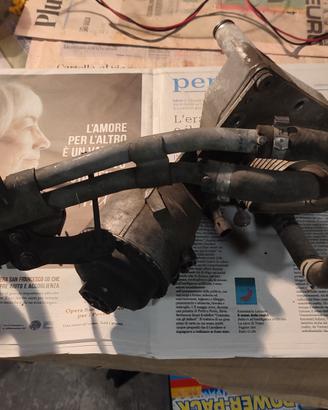 scambiatore calore +alloggiamento filtro 1.9 jtd