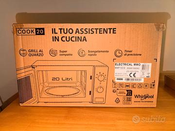 Microonde Whirlpool Cook 20 nuovo con grill