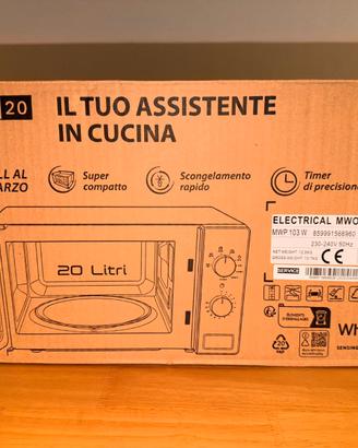 Microonde Whirlpool Cook 20 nuovo con grill