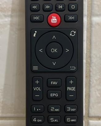 Decoder octagon sf8008 telecomando nuovo 2in1