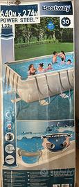 Piscina bestway 640x274x132  rettangolare nuova