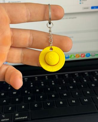 Portachiavi cappello di paglia - One Piece