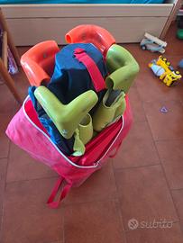 lettino da campeggio con materasso