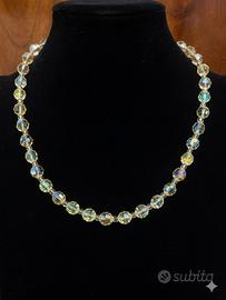 Collana Vintage in cristallo anni 80