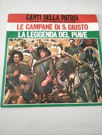 disco vinile 45 giri "Canti della patria"
