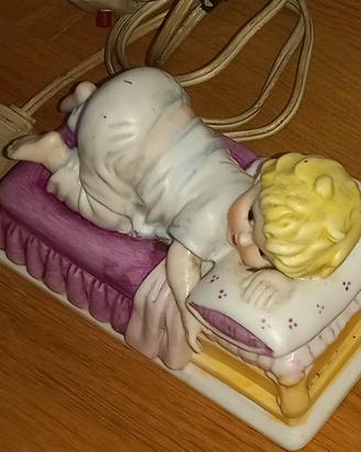 Abasciur vintage da collezione in ceramica