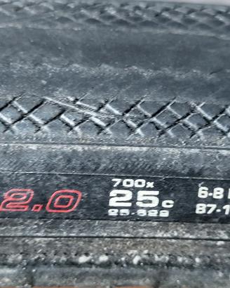 copertone vittoria rubino 700x25 tubeless 