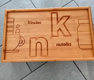 vassoio colazione pieghevole Kinder Nutella