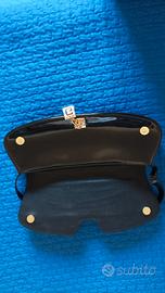 Borsa in pelle verniciata 