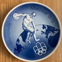 Royal Copenhagen. Piatto Olimpiade Montreal 1976.