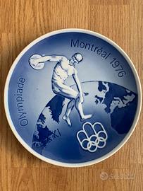 Royal Copenhagen. Piatto Olimpiade Montreal 1976.