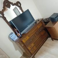 camera da letto in legno 