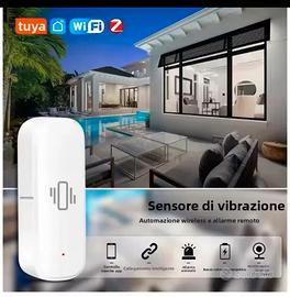 Sensore di Vibrazione Smart WiFi/Zigbee Tuya