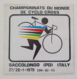 Adesivo Campionato del Mondo de Cyclo-Cross