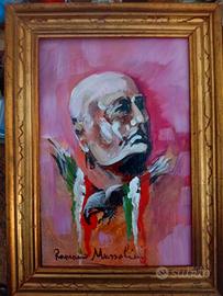 Dipinto di Romano Mussolini 