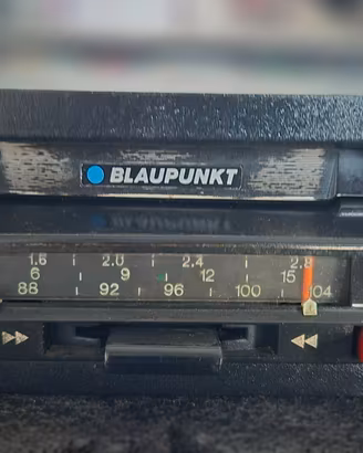 Autoradio Vintage Anni '70 Blaupunkt Bamberg