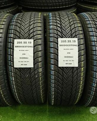 4 gomme 205 55 19 BRIDGESTONE INV RIF2329