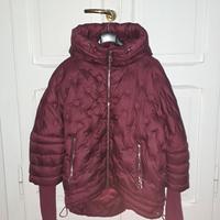 piumino rosso porpora