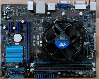 Scheda madre Asus H61-M-K con CPU i7-3770