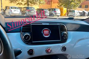Car Tablet Android CarPlay Per Fiat 500 Abarth