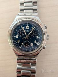 Swatch Irony Chrono anni ‘90 quadrante blu
