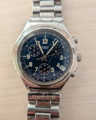Swatch Irony Chrono anni ‘90 quadrante blu