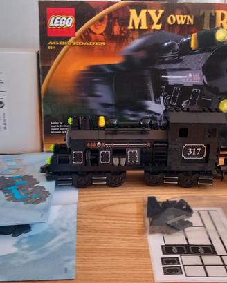 LEGO My Own Train 3745 + 3742 nero  (COME NUOVI)