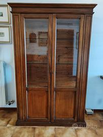 Mobile Vetrinetta arte povera artigianato rustico