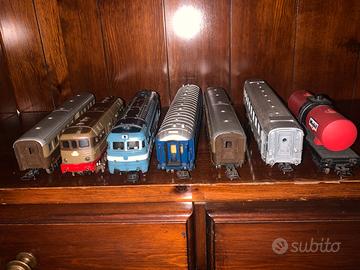 Locomotive e vagoni Lima anni 70
