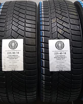 4 GOMME 225 40 18 CONTINENTAL A61599